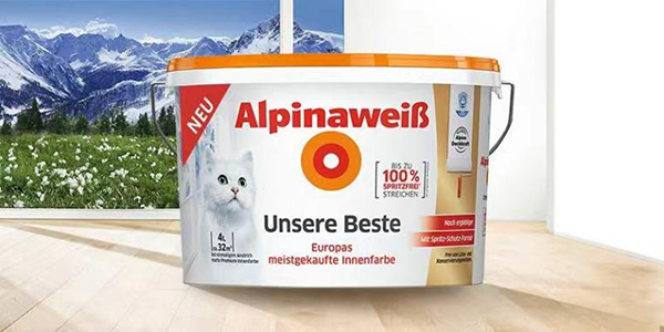 Alpina阿尔贝娜涂料：德国工艺，环保之选